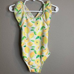 Cat & Jack Lemon One Piece Swimsuit